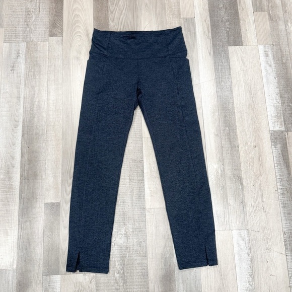 Athleta navy blue herringbone mercer tight ❤️ - Picture 5 of 7